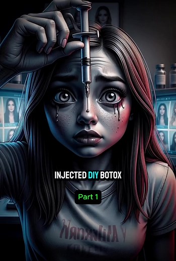did you know one viral DIY botox video changed her face forever P1 #animation #didyouknow #urbanlegend #truestory