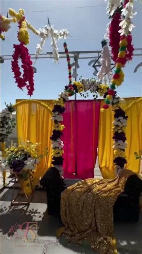 Luxury Floral Stage Decoration | Elegant Wedding & Engagement Stage Setup | Floor N Stage (FNS)