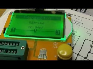 LCR ESR Transistor-tester CALIBRATION