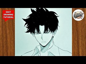 How to Draw Sung Jin woo Full Body from Stickman | Step by Step Easy Guide