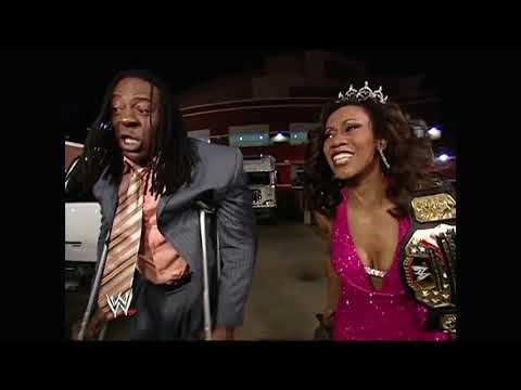 Booker T & Sharmell Backstage Segment Smackdown February 10 2006