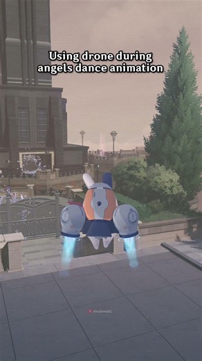 When you use drone during AOD Dance animation #zenlesszonezero #zzz #shorts