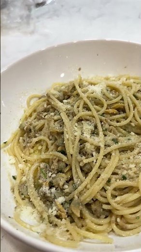 Spaghetti with clams !