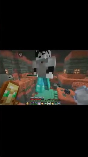 Wait for end 🤣 #minecraft #minecraftshorts #gaming #minecraftmemes
