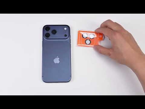 EZ-GLAZ iPhone Series Camera Lens Protector Installation Steps