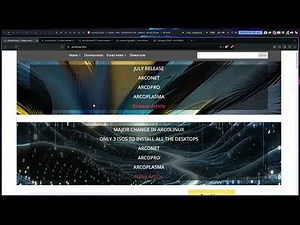 Arco : 4232 What is ArcoLinux? Goals, overview of websites, Youtube channel, ... 7 year anniversary