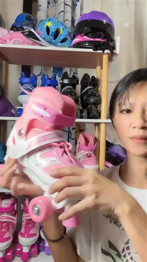 Double Row Inline Mode Switchable Skating Shoes for Kids