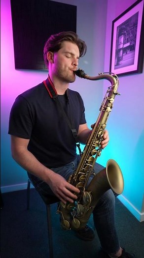 Unleashing a Saxy symphony using just a saxophone!#saxophone #sax #music