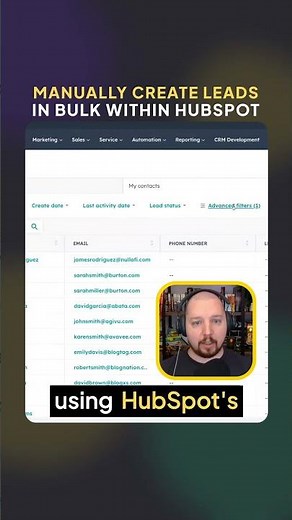 How to Create Leads in Bulk Within HubSpot