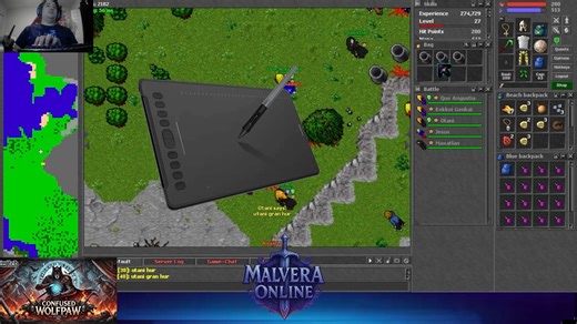 Mesa Digitalizadora ou Mouse? 🤪 | Old Tibia