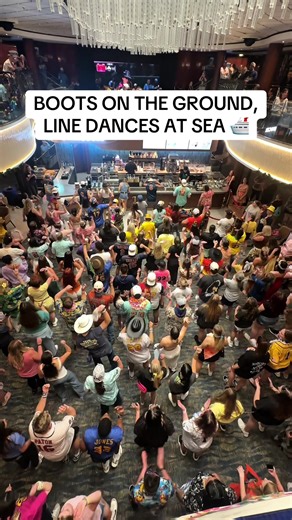 Line Dancing Continues Aboard Cruise Ships
