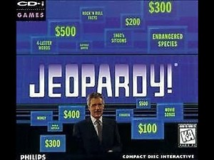 Philips CD-i Jeopardy Solo Run Game #24