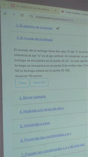 Programación para niñas. Tortuga de logo #aulasteam #pensamientocomputacional