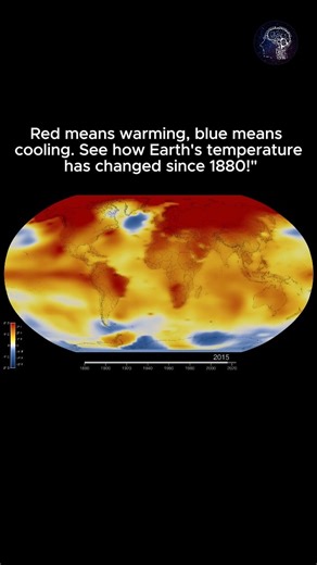 Norman Hayman | Engineered Growth on Instagram: "🌍 Earth is heating up! NASA’s 1880-2023 global temperature map is here! 🔥 This NASA animation reveals global temperature changes from 1880 to 2023. The red areas show warming, while blue areas indicate cooling based on temperature data from NASA’s Goddard Institute for Space Studies (GISS). The reference baseline is the 1951-1980 average, making it clear how much our planet has changed. 🔬 Science proves that global warming is real. But are we t