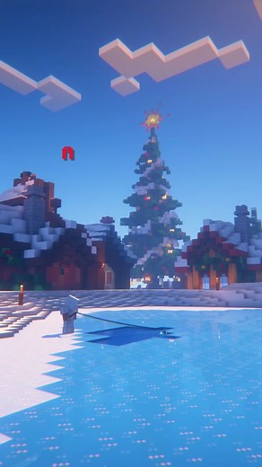The Holiday season has started for Hypixel SkyBlock! #hypixel #minecraft #skyblock