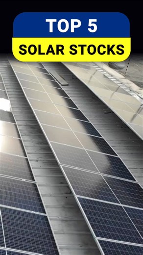 64K views · 837 reactions | 5 Best Solar stocks to buy now | Renewable energy stocks | High growth stocks 2024 | Stock Mindset Hindi | आप की आवाज | Facebook