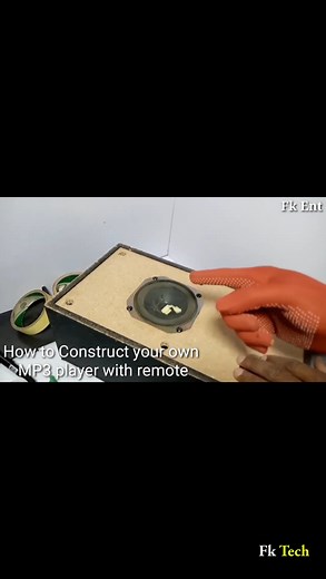 5.8K views · 88 reactions | Simply create your own free Mp3 player or jam box at home with remote control #fktech #shots | Fk Tech | Facebook