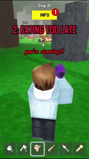 Noob cant reach 99 Nights if doing these 3 things, #roblox #rblx #shorts #99nightintheforest