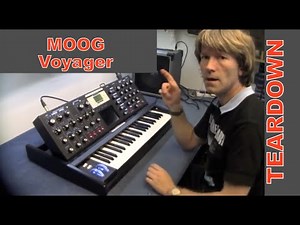 MF#6 teardown and look inside moog minimoog voyager analog synthesizer keyboard