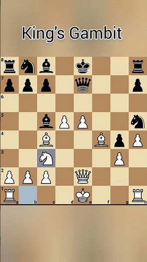 King’s Gambit DESTROYS in 26 Moves 😱🔥 #chessmastergamer #chess #kingsgambit
