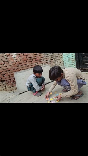 Pushpa in village✅ The "#Pushpa" Swag by #village #kids 😎✅ #Peaceful morning #vibes 🌿✅ Cozy #winter