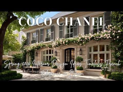 Spring 2026 Interior Design Ideas Inspired by Coco Chanel Timeless French Elegance in Bloom