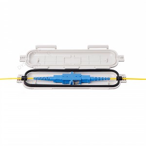 [Hot Item] FTTH Outdoor Waterproof Fiber Optic Protection Box for Drop Cable Splicing