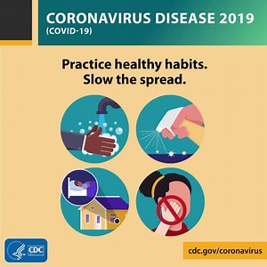 258K views · 5.7K reactions | Practice social distancing put space between yourself & others. Continue healthy habits to help slow the spread of COVID-19. | CDC | Facebook