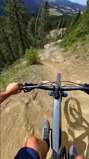 POV: Extreme Mountain Bike Descent in the Rockies 🚵‍♂️ | GoPro Downhill Rush #shorts