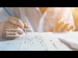 How to Write Effective Technical Documentation