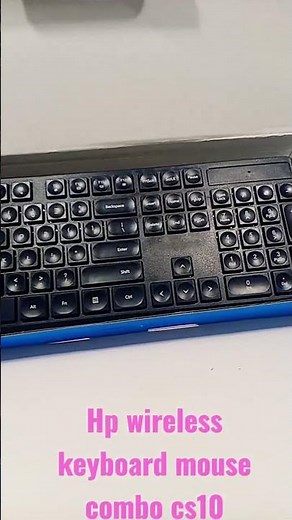 hp wireless keyboard mouse combo CS10