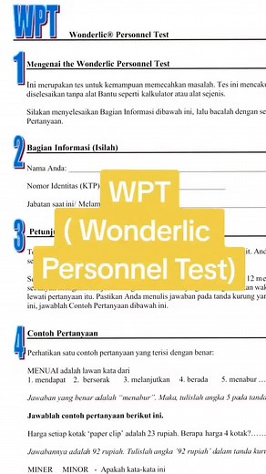 Work Performance Test and Psychometric Assessments in Job Interviews