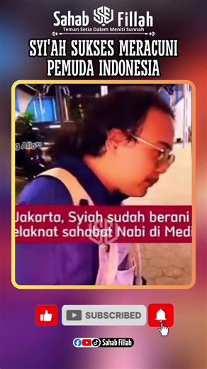 SYI'AH SUKSES MERACUNI PEMUDA INDONESIA #shorts