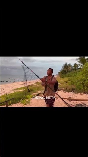 Nauruan Noddy bird hunting process. #nauru #hunting