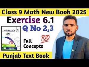 Exercise 6.1 Question Number 2 and 3 Class 9 Math New Book 2025 Chapter 6 Trigonometry PCTB