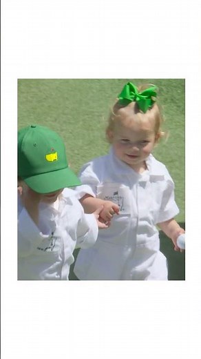 Wednesday is for the kids. #themasters