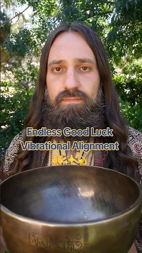 ✨️Endless Good Luck Vibrational Alignment | Sound Healing #shorts #luck