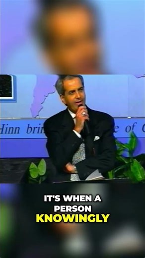 Benny Hinn: The Unforgivable Sin - Blasphemy Against the Holy Spirit Explained #shorts