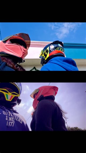 Eduardo Garcia Eslava on Instagram: "Couple goals ❤️ ✨ #motorcycle #fyp #pulsarn250 #bikerlife #agv"