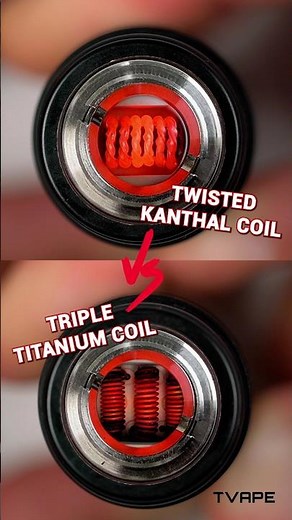Twisted Kanthal vs Triple Titanium 🍯 Utillian 5 Coil Comparison!