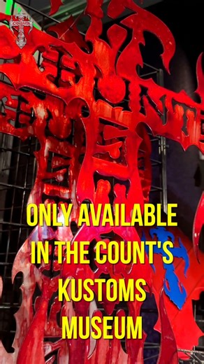Stop by the Count’s Kustoms museum in Las Vegas to grab your one-of-a-kind Count’s Kustoms kross! They come in different designs and sizes, as well as some crazy color schemes! You can only get these in Vegas, so come snag one today! #fastcutcnc #merch #countskustoms #lasvegas #history #countingcars Merch: www.countskustoms.shop | Count's Kustoms