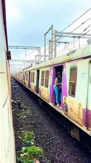Mumbai Local Trains Crossing: The Lifeline of Mumbai