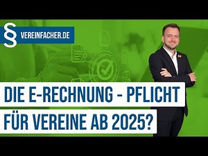 E-invoicing from 2025: Mandatory for non-profit organizations?