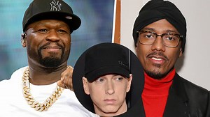 50 Cent roasts Nick Cannon's "trash" Eminem diss track on Instagram