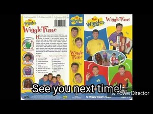 The Wiggles - Song Titles From Wiggle Time! (1998, Reverse)