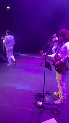 My sons band…..