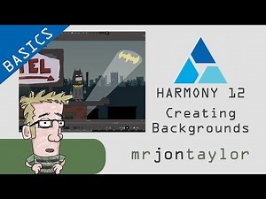 Toon Boom Harmony 12: Basics #6 Creating Backgrounds