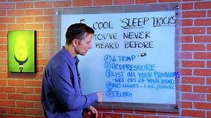 In this video, I share five cool sleep tricks you probably haven’t heard before. | Dr. Eric Berg