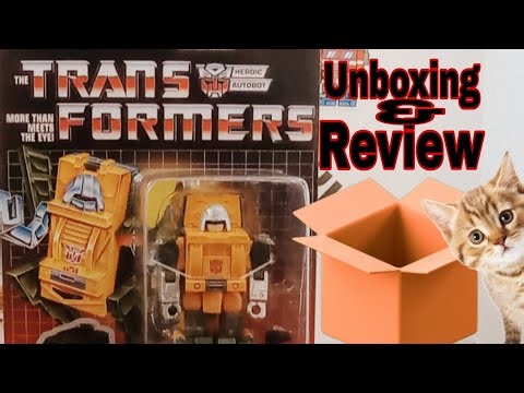Transformers G1 Retro Brawn Unboxing & Review (Walmart Exclusive!)