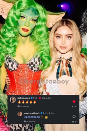 Belinda y Karol Sevilla en Mentiras, el musical